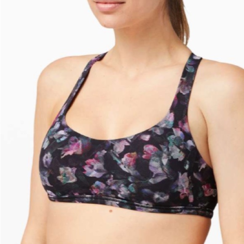 Lululemon Free To Be Bra Wild in Activate Floral Multi Size 4